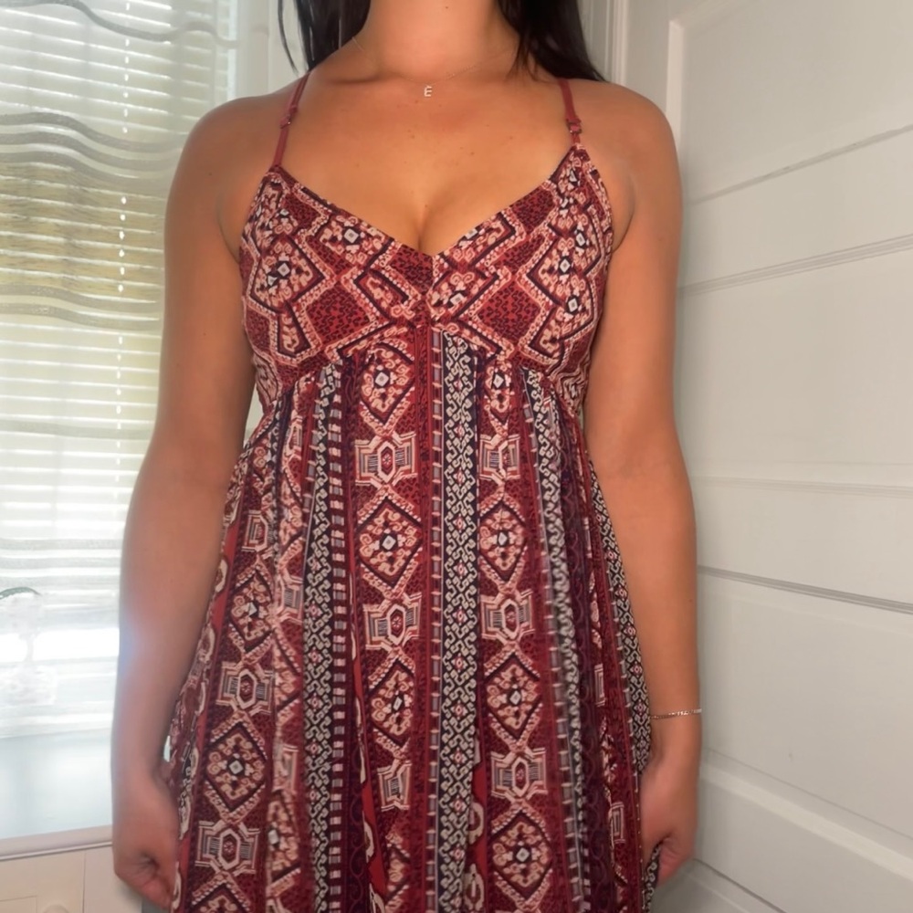 Hollister Pattern Dress